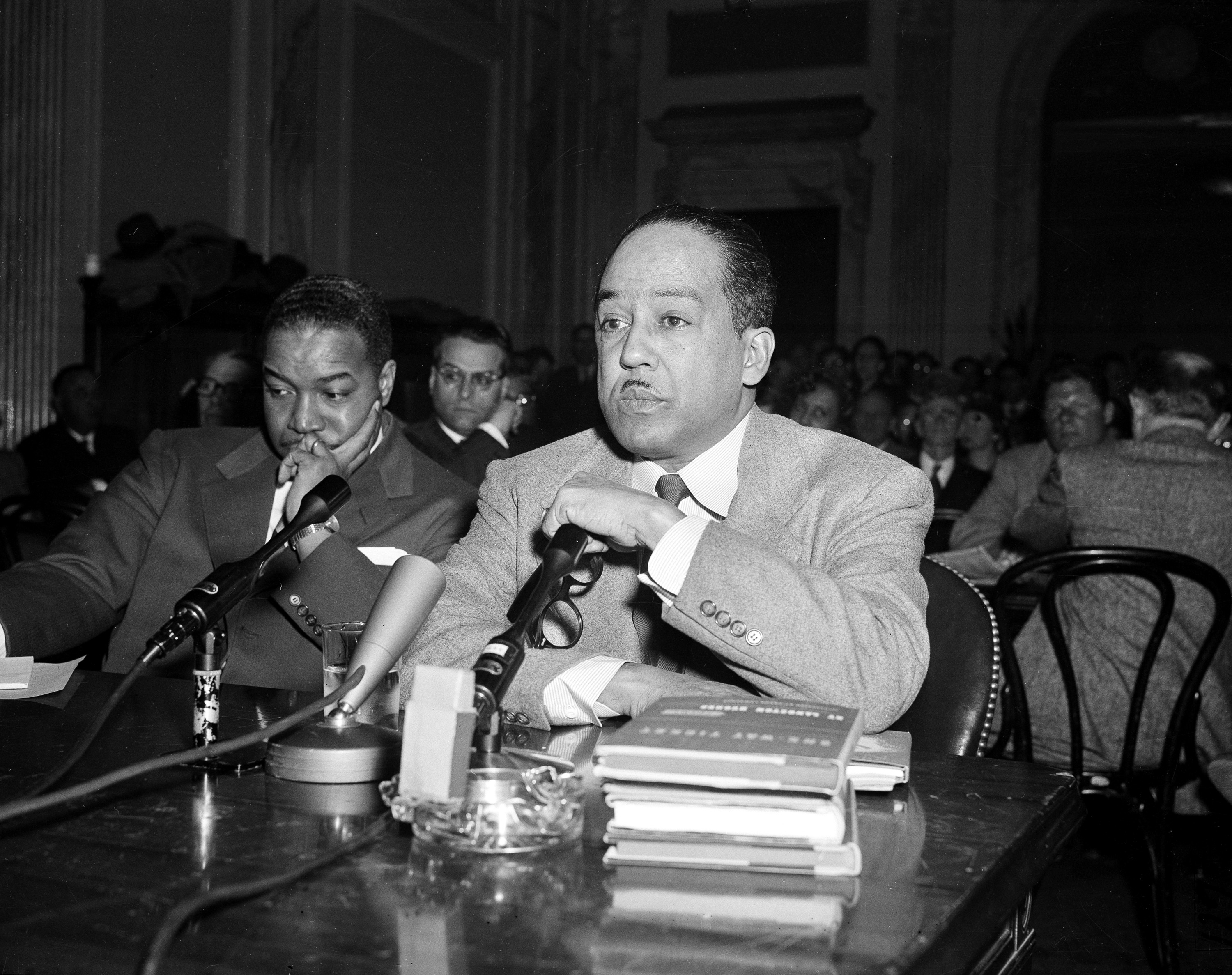 Washburn professor Langston Hughes was year older than records say